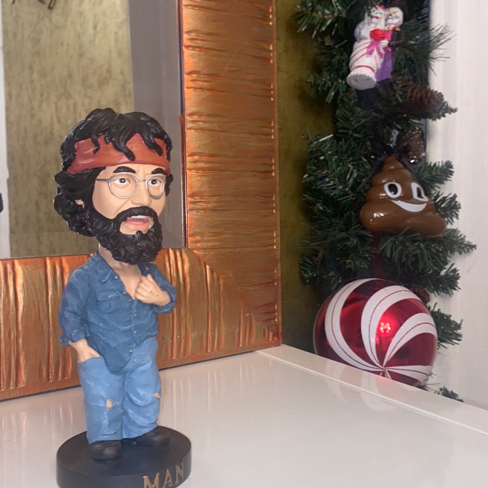 Neca Cheech And Chong Up In Smoke Man Head Knockers 8" Bobble Head